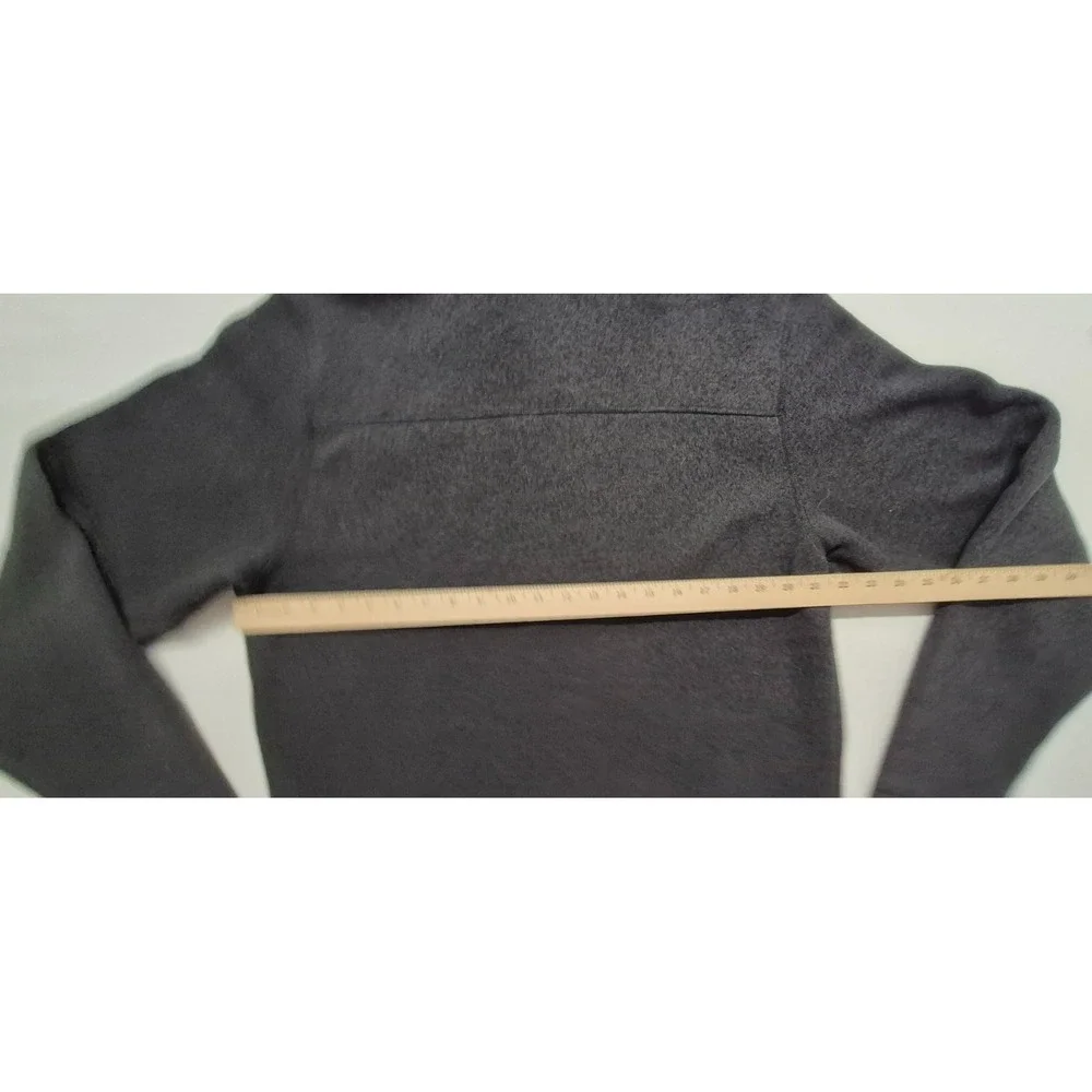 The North Face Men's Gray 1/4 Zip Fleece Pullover‎ Sweatshirt Jacket Sz. LG